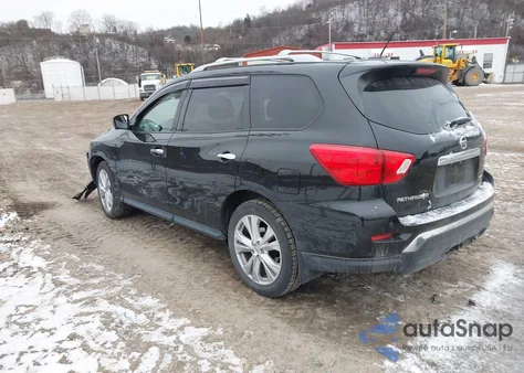 2018 Nissan Pathfinder Sl z USA, uszkodzony, nr VIN 5N1DR2MM8JC608389